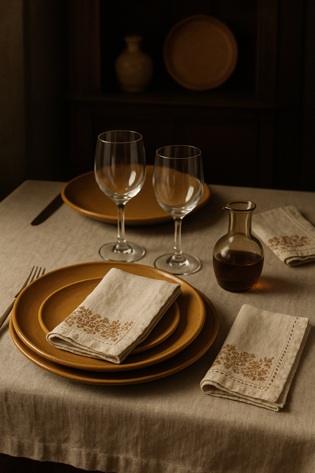 Box Dinner Party – vaisselle et accessoires vintage